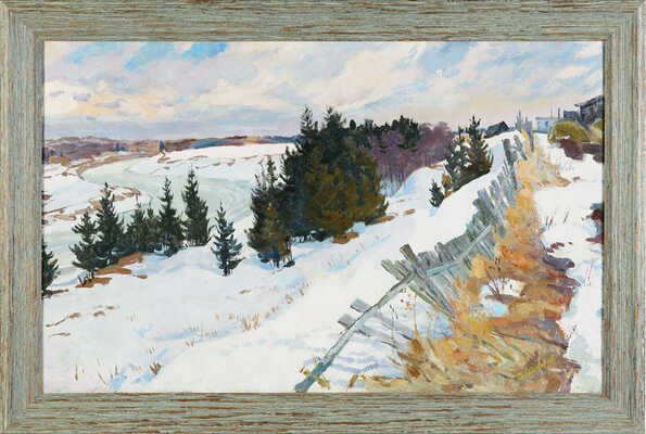 Овчаров Виктор Петрович. Сибирские просторы. Тюмень